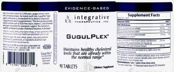 Integrative Therapeutics GugulPlex - supplement