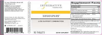 Integrative Therapeutics Gugulplex - supplement