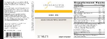 Integrative Therapeutics HDL RX - supplement