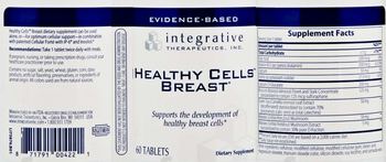 Integrative Therapeutics Healthy Cells Breast - supplement