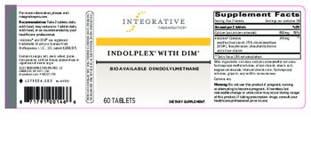 Integrative Therapeutics Indolplex With DIM - supplement