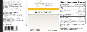 Integrative Therapeutics Iron Complex - supplement