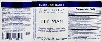 Integrative Therapeutics ITI Man - supplement