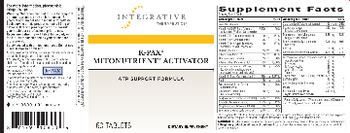 Integrative Therapeutics K-Pax Mitonutrient Activator - supplement