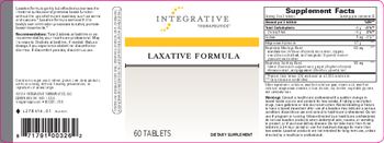 Integrative Therapeutics Laxative Formula - supplement