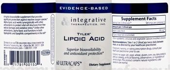 Integrative Therapeutics Lipoic Acid - supplement