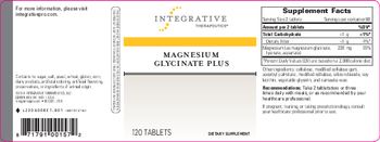 Integrative Therapeutics Magnesium Glycinate Plus - supplement