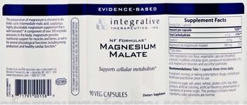 Integrative Therapeutics Magnesium Malate - supplement