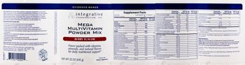 Integrative Therapeutics Mega Multivitamin Powder Mix Berry Flavor - supplement
