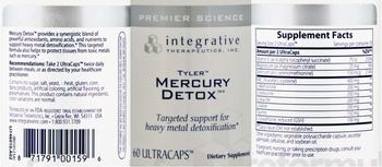 Integrative Therapeutics Mercury Detox - supplement
