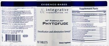 Integrative Therapeutics NF Formulas Phytofuge - supplement