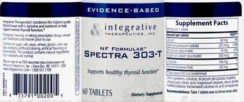 Integrative Therapeutics NF Formulas Spectra 303-T - supplement