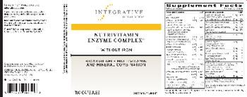 Integrative Therapeutics Nutrivitamin Enzyme Complex - supplement
