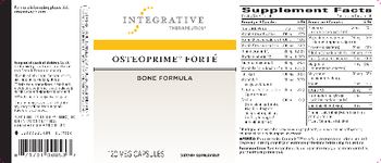 Integrative Therapeutics Osteoprime Forte - 