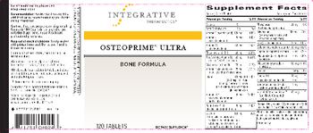 Integrative Therapeutics Osteoprime Ultra - supplement