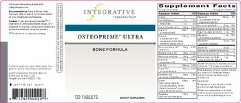 Integrative Therapeutics Osteoprime Ultra - supplement