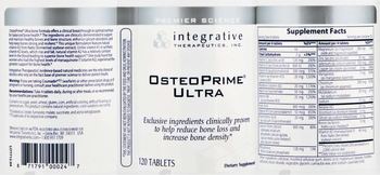 Integrative Therapeutics OsteoPrime Ultra - supplement