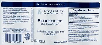 Integrative Therapeutics Petadolex - supplement