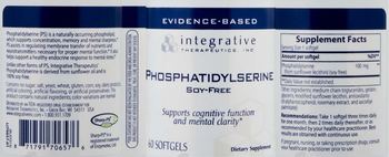 Integrative Therapeutics Phosphatidylserine - supplement