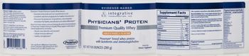 Integrative Therapeutics Physicians' Protein Premium Quality Whey Mild Vanilla Flavor - supplement