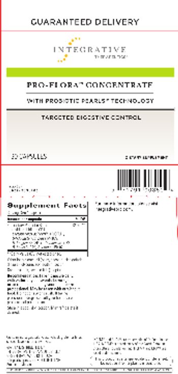 Integrative Therapeutics Pro-Flora Concentrate - supplement