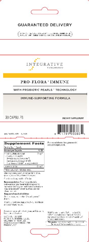 Integrative Therapeutics Pro-Flora Immune - supplement
