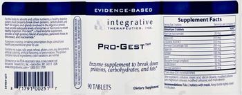 Integrative Therapeutics Pro-Gest - supplement