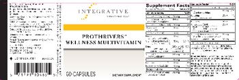 Integrative Therapeutics Prothrivers Wellness Multivitamin - supplement