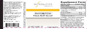 Integrative Therapeutics Prothrivers Wellness Sleep - supplement
