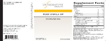 Integrative Therapeutics Pure Omega HP - supplement