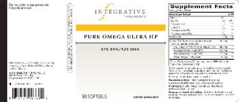 Integrative Therapeutics Pure Omega Ultra HP - supplement