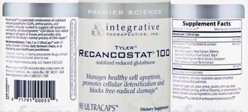 Integrative Therapeutics Recancostat 100 - supplement