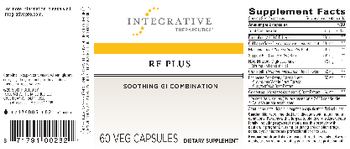 Integrative Therapeutics RF Plus - supplement