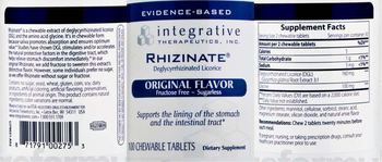 Integrative Therapeutics Rhizinate - supplement