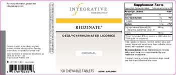 Integrative Therapeutics Rhizinate - supplement