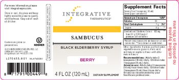 Integrative Therapeutics Sambucus Berry - supplement