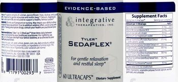 Integrative Therapeutics Sedaplex - supplement