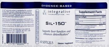 Integrative Therapeutics Sil-150 - supplement