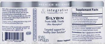 Integrative Therapeutics Silybin - supplement