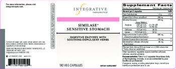 Integrative Therapeutics Similase Sensitive Stomach - supplement