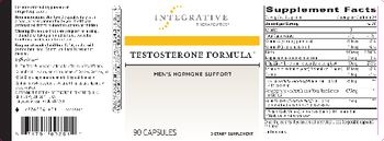 Integrative Therapeutics Testosterone Formula - supplement
