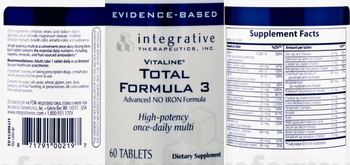 Integrative Therapeutics Total Formula 3 - supplement