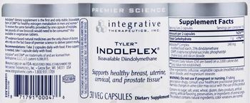 Integrative Therapeutics Tyler Indolplex - supplement