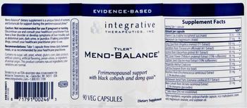 Integrative Therapeutics Tyler Meno-Balance - supplement