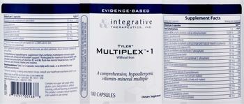 Integrative Therapeutics Tyler Multiplex-1 Without Iron - supplement