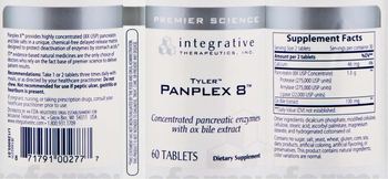 Integrative Therapeutics Tyler Panplex 8 - supplement