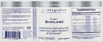 Integrative Therapeutics Tyler Similase - supplement