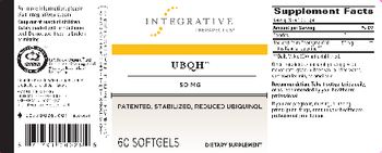 Integrative Therapeutics UBQH 50 mg - supplement