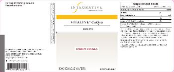 Integrative Therapeutics Vitaline CoQ10 400 mg Cherry Vanilla - supplement