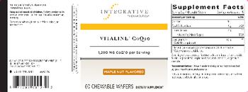 Integrative Therapeutics Vitaline CoQ10 Maple Nut Flavored - supplement